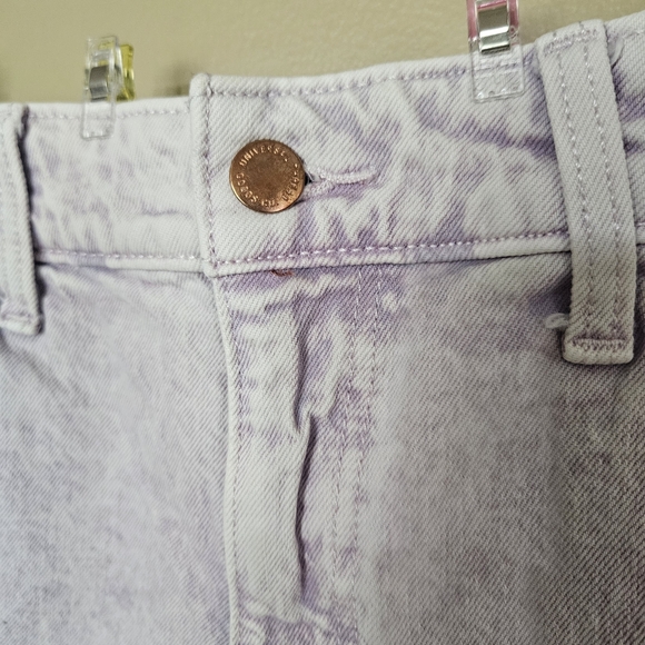 Universal Thread Lavender Jean Shorts - Picture 2 of 10